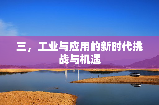 三，工业与应用的新时代挑战与机遇